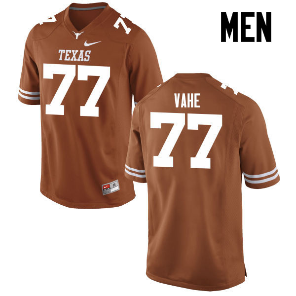 Men #77 Patrick Vahe Texas Longhorns College Football Jerseys-Tex Orange